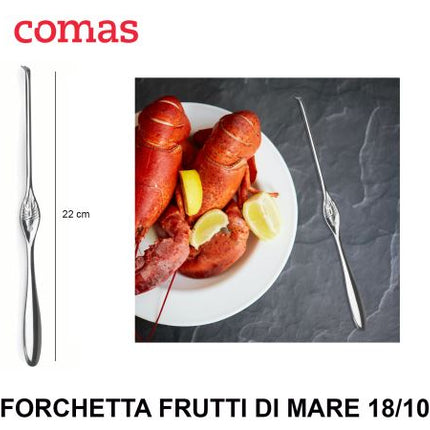 Comas Forchetta Frutti Di Mare Acciaio Inox 18/10 Comas