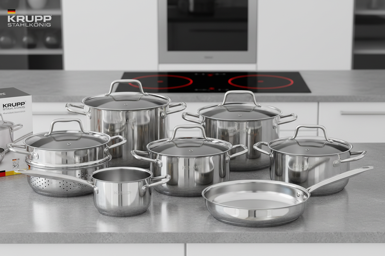 Batteria Pentole Acciaio Inox 18/10 Blumenthal Bavaria: Analisi Tecnica, Induzione e Test Materiali