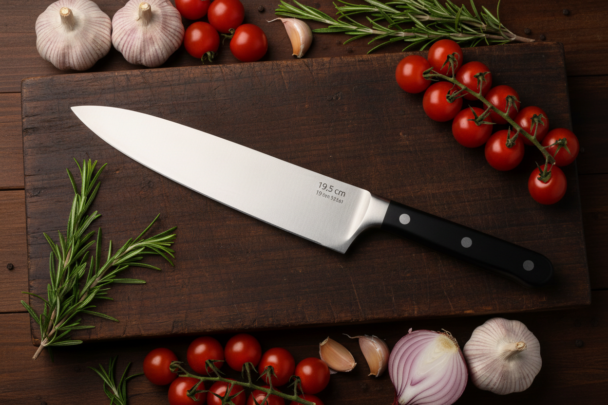 Coltello da Chef 19,5 cm: perché questa misura è così versatile