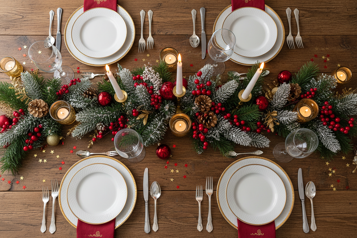 Come apparecchiare la tavola di Natale per 6 persone: guida elegante e coordinata