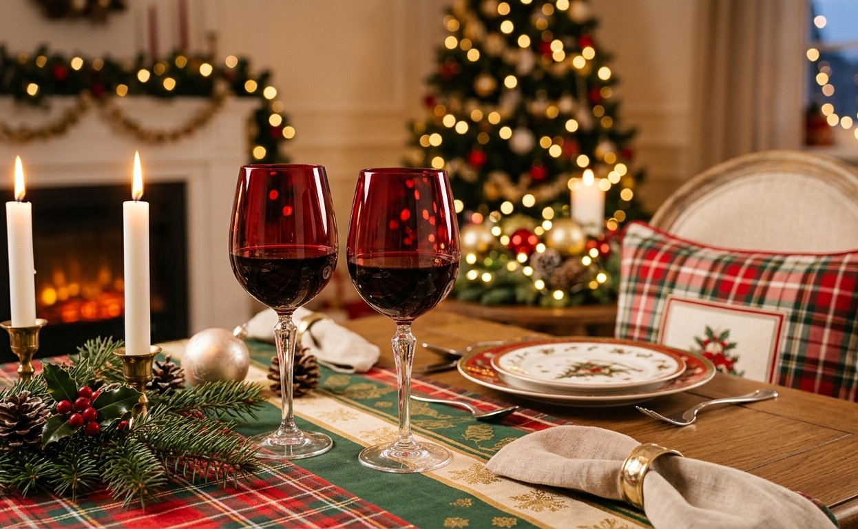 Cuscino sedia Natale tradizionale: Set 2 Gemitex 1881