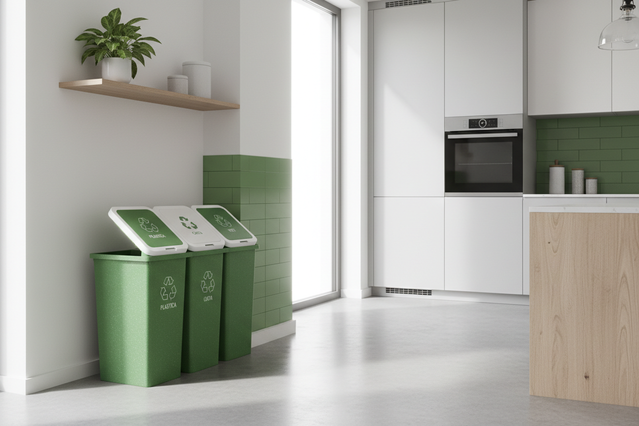 Pattumiera Differenziata 50L Stefanplast Ecogreen: La Guida Salva-Spazio definitiva per la tua Casa