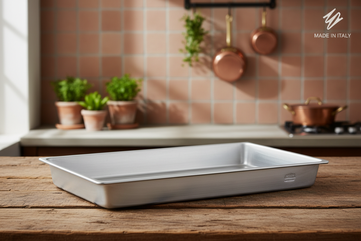 Teglia Nordika: Alluminio Made in Italy