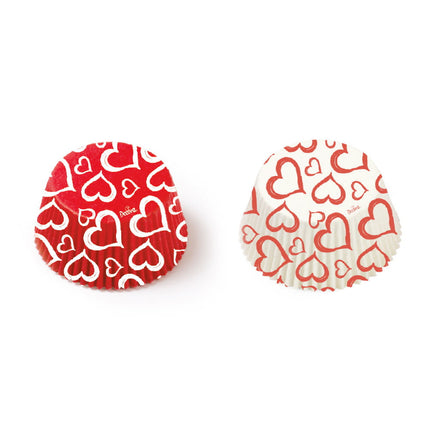 Pirottini Confezione 36 Pezzi Cm.5X3,2H Love Cupcake Mini-Torta Pasticcini Decora Muffin Dolcetti