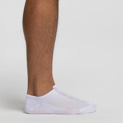 Pompea Minicalza Uomo Cotone Lui: Comfort E Freschezza Quotidiana (Confezione 3 Paia) Bianco Pompea