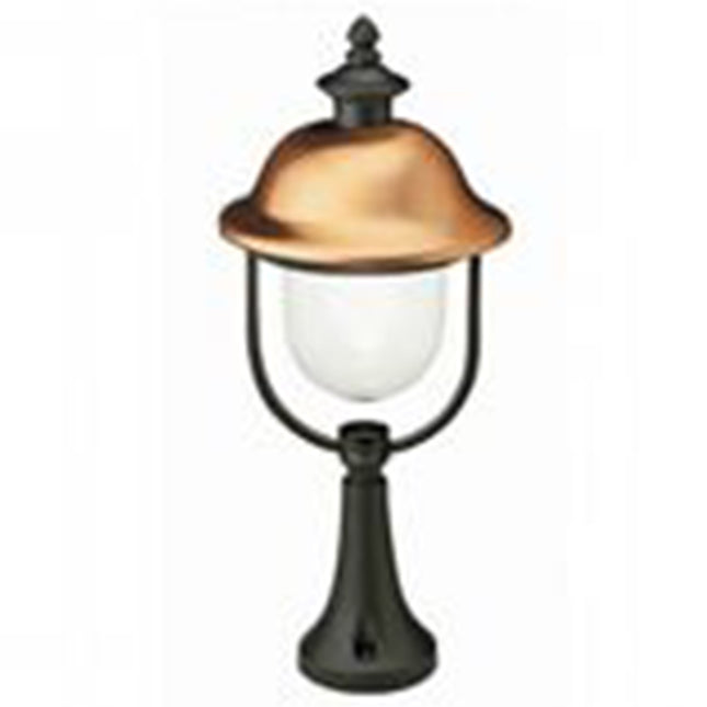 Lampioncino Da Cancello Lampada Lampione Paletto Ingresso E27 Design Elegante Sovil