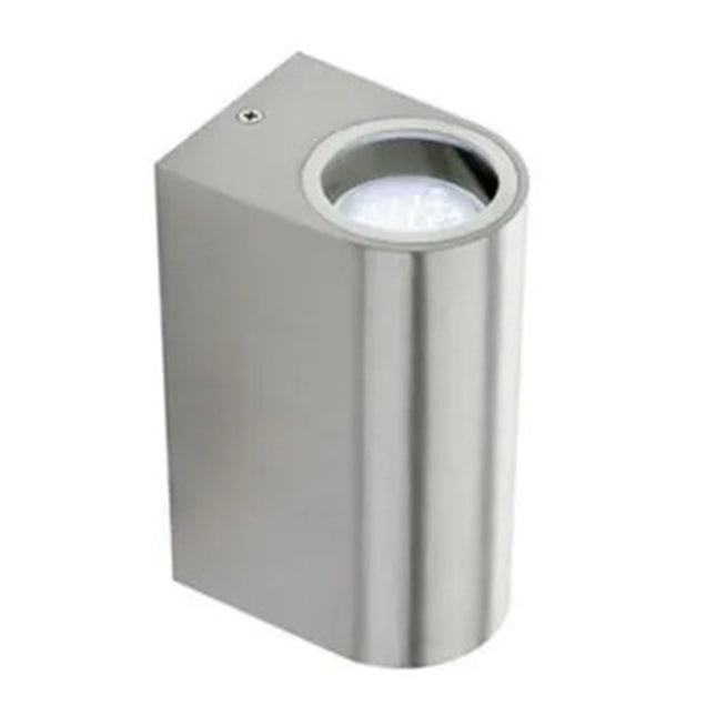 Plafoniera Applique Verticale In Alluminio Luce Lampadina Gu10 Acciaio 35W