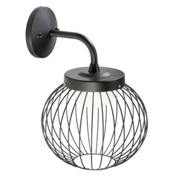Sovil Lampada Sospensione e Applique 20W Led 4000K Lanterna Da Parete 'Cage'