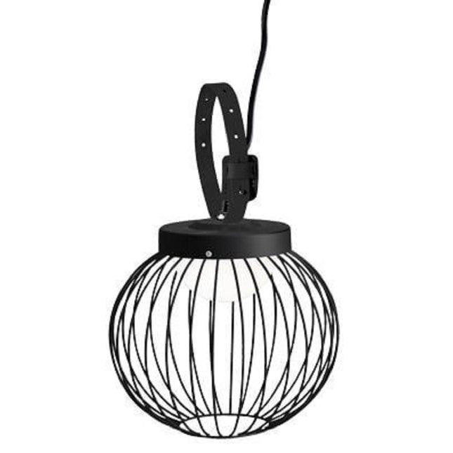 Sovil Lampada Sospensione e Applique 20W Led 4000K Lanterna Da Parete 'Cage'