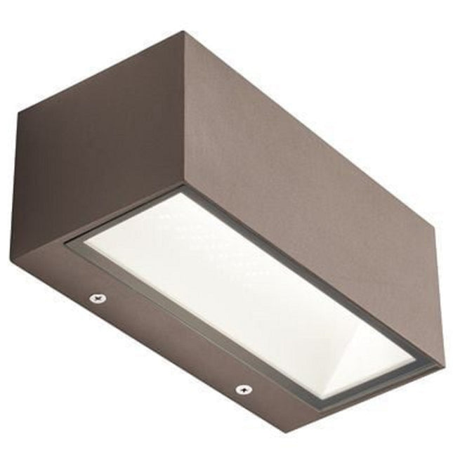 Sovil Applique 12W Led 4000K Colore Marrone Linea Box