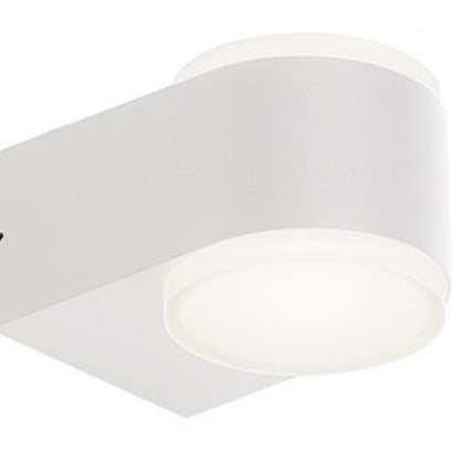 Sovil Applique 4W+4W Led 4000K Colore Bianco Linea Ring