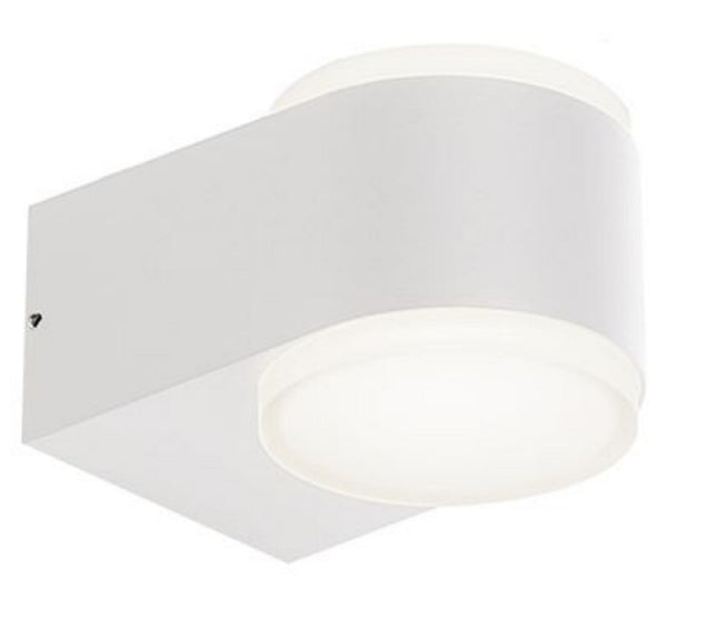 Sovil Applique 4W+4W Led 4000K Colore Bianco Linea Ring Sovil