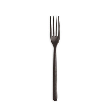 Comas Forchetta Tavola Canada Vintage Nera 4Mm 18% Acciaio