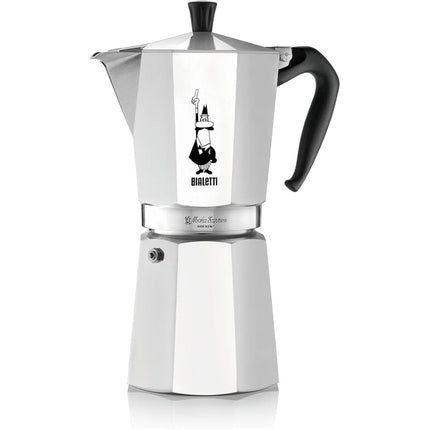 Bialetti Moka Express - Caffettiera Originale In Alluminio, Made In Italy Dal 1933 | Espresso Tradizionale | Da 1/2 Tazza A 12 Tazze Bialetti