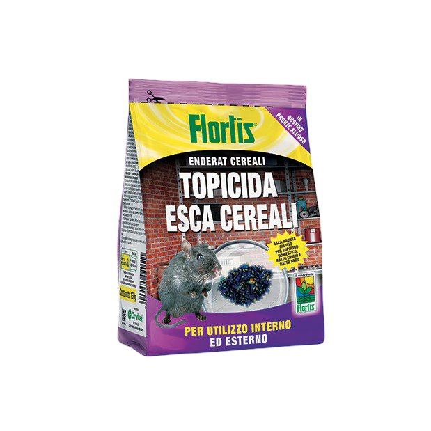 Flortis Topicida Esca Mix Cereali Gr. 150