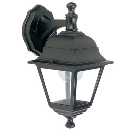 Sovil Applique Lanterna Lampada a Parete Discendente in Alluminio Verniciato con Classe IP43