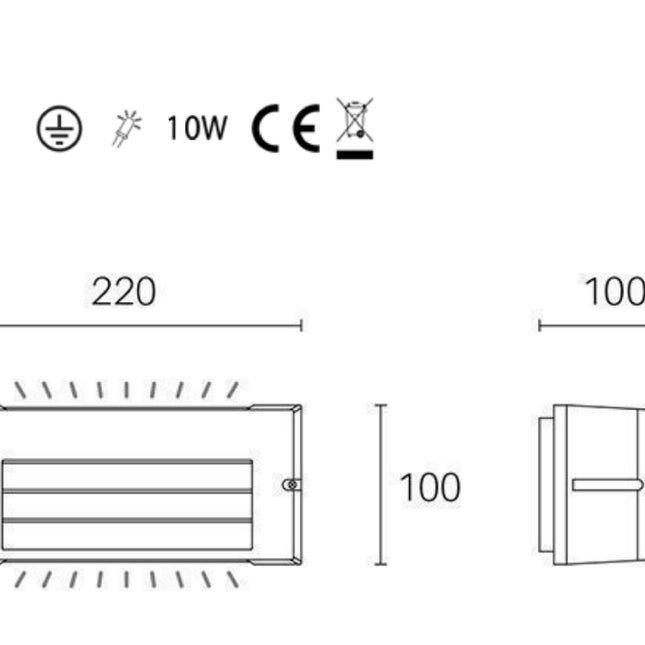 Sovil Applique 10W Led 4000K