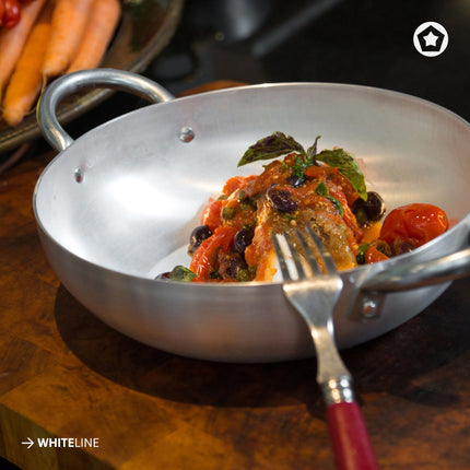 Pentalux Tegame Professionale Maniglie Inox Di Alta Qualità Per Uso Cucina Professionale Pentalux