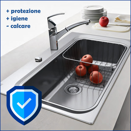 Tappetini Cucina Gomma Scolapiatti Fondo Lavello Antracite