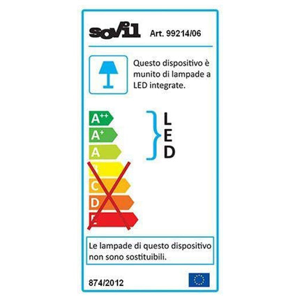 Faretti Segnapasso E Griglia Luce Led Da Incasso Parete Muro Ip54 Nero 40 W