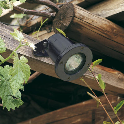 Faro Luce Faretto Illuminazione Direzionabile Da Giardino Esterni Gu10 50 W
