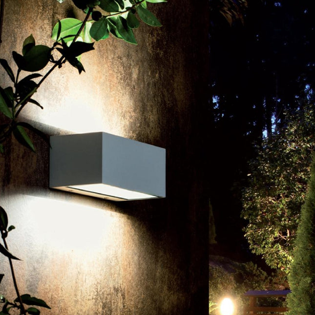 Sovil Applique 12W Led 4000K Colore Marrone Linea Box