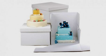 Decora Box Per Dolci 26,5 X 26,5 X H 25 Cm