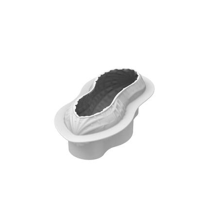 Silikomart Stampo Silicone Arachide 700 ml Frutta Realistica – con Cutter per Torte Moderne e Mousse Silikomart