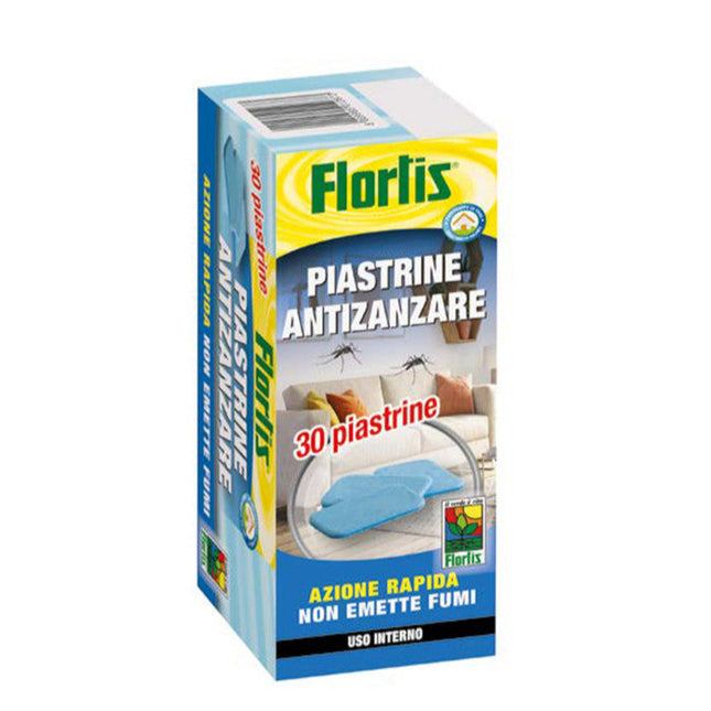 Flortis Piastrine Antizanzare - Set 30 Pezzi