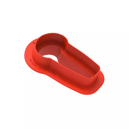 Silikomart Stampo Silicone Babà 145 – 6 Monoporzioni con Cutter per Alta Pasticceria Silikomart