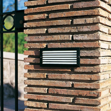 Faretti Segnapasso Luce Led Ad Incasso Per Parete Muro Ip54 Nero 40 W