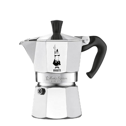 Bialetti Moka Express - Caffettiera Originale In Alluminio, Made In Italy Dal 1933 | Espresso Tradizionale | Da 1/2 Tazza A 12 Tazze