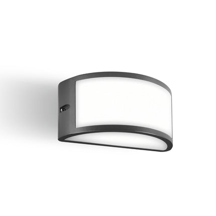 Sovil UMBE APERTA, Applique Grande da Esterno, Attacco E27, 250x120x132 mm Grafite Sovil