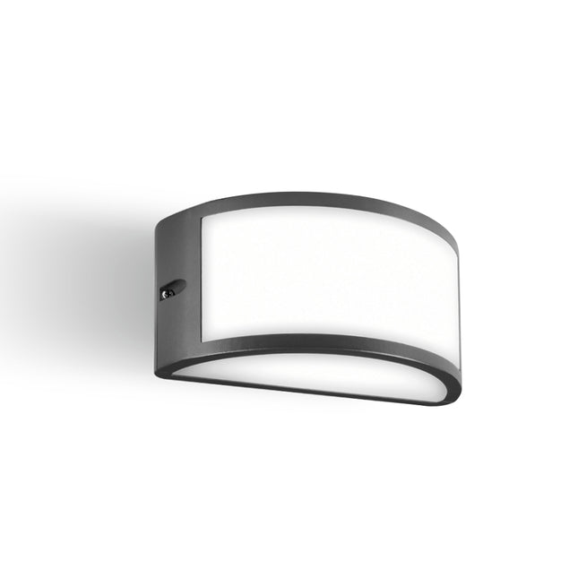 Sovil UMBE APERTA, Applique Grande da Esterno, Attacco E27, 250x120x132 mm Grafite Sovil
