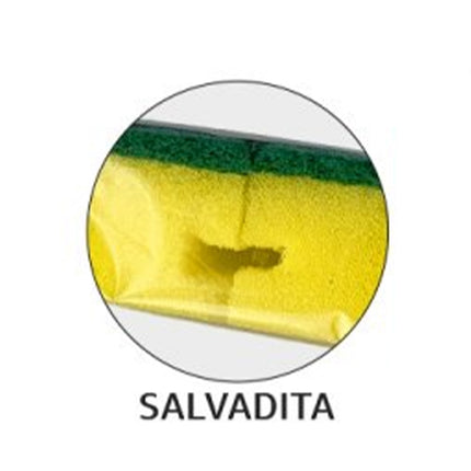 EasyBrill Spugna Abrasiva Salvadita Maxi | Set 2 Pezzi per Pentole e Piatti EasyBrill