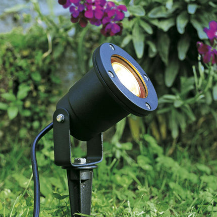 Faro Luce Faretto Illuminazione Direzionabile Da Giardino Esterni Gu10 50 W