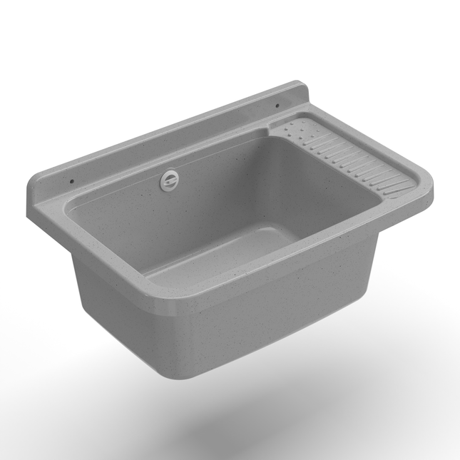Mongardi Pilozzo A Parete In Resina Cemento 59X39X28H Cm 3,1Kg Mongardi