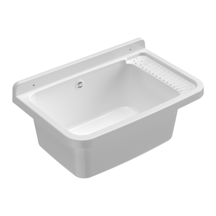 Mongardi Pilozzo A Parete In Resina Mini Bianco 59X39X28H Cm 3,1Kg Mongardi