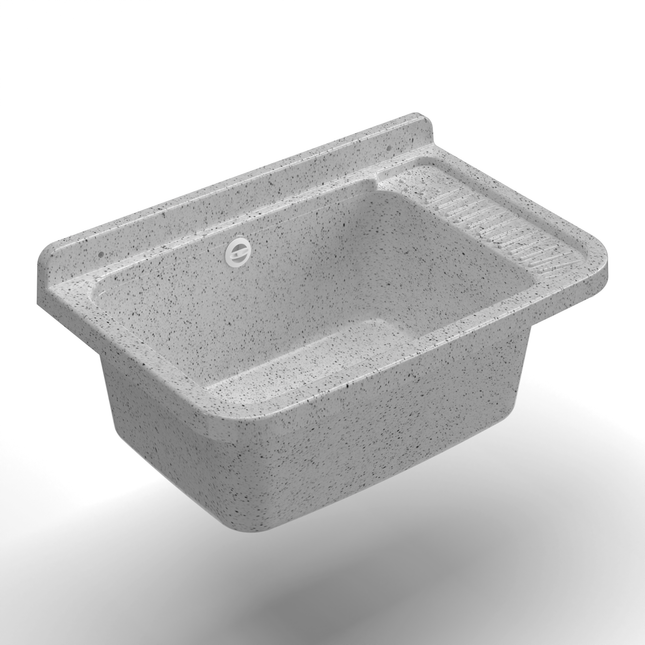 Mongardi Pilozzo A Parete In Resina Granito 59X39X28H Cm 3,1Kg Mongardi