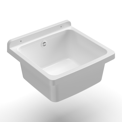 Mongardi Pilozzo A Parete In Resina Mini Bianco 39X29X24H Cm 2,5Kg Mongardi