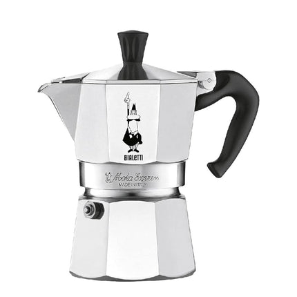 Bialetti Moka Express - Caffettiera Originale In Alluminio, Made In Italy Dal 1933 | Espresso Tradizionale | Da 1/2 Tazza A 12 Tazze