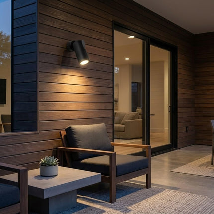 Applique EXPLORA GU10 da Esterno – IP65, Alluminio, Disponibile in Bianco, Nero e Corten! Sovil