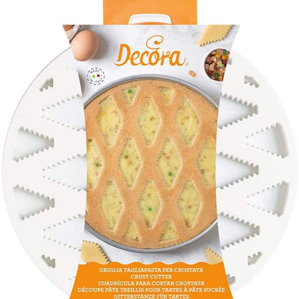 Griglia Tagliapasta Per Crostata E Pastiera 30 Cm – Strumento Pratico Per Decorazioni Perfette E Dolci Tradizionali