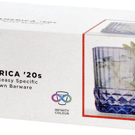 Bormioli Rocco Collezione America '20s Sapphire Blue: L'Eleganza Vibrante del Vetro Colorato - Tutto Tutto Meno Meno