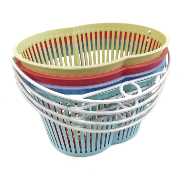 Ecoplast Cestino Portamollette - Colori Giallo, Verde, Rosso