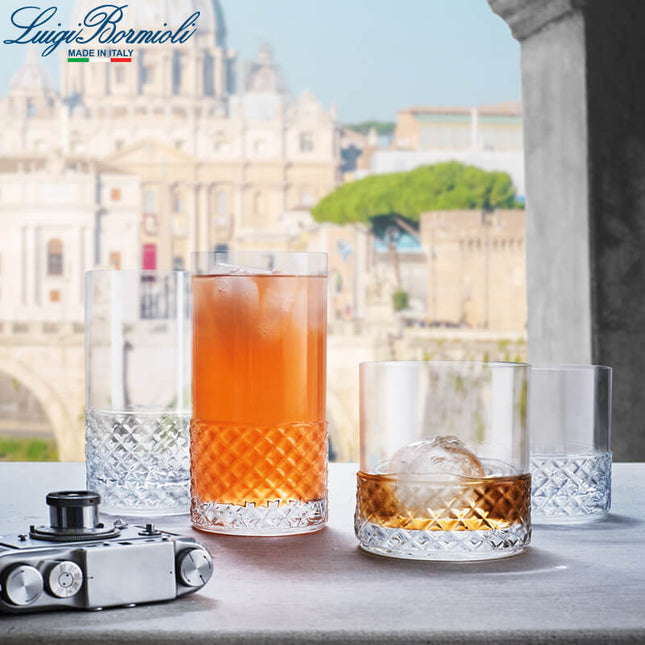 Bormioli Rocco Bicchiere Roma 1960: Set 6 Pezzi Cl 38 Dof