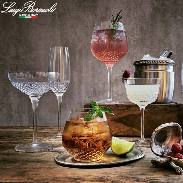 Bormioli Rocco Calice Roma 1960: Set 6 Pezzi Cl 80,5 Gin Glass