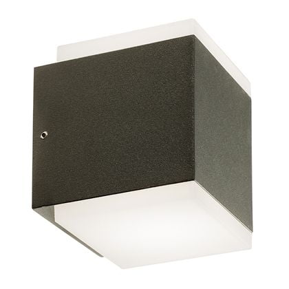 Sovil Applique LED 12W 4000K Lampada da Parete Illuminazione Moderna Design Elegante Grigio Sovil