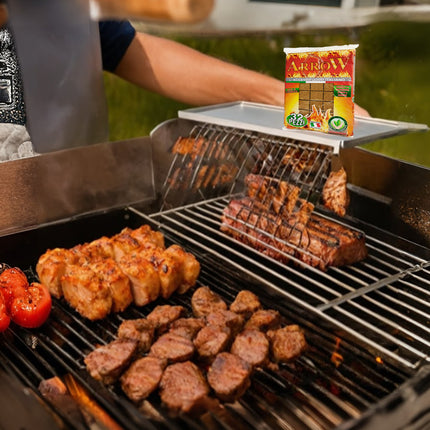 Accendifuoco Ecologico Tavolette 32 Pezzi - Accensione Rapida per Barbecue Aaron
