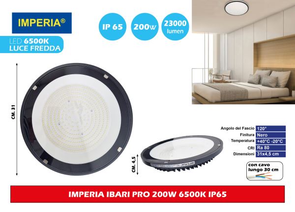 Imperia Ibari Pro 200W 6500K Ip65 Imperia